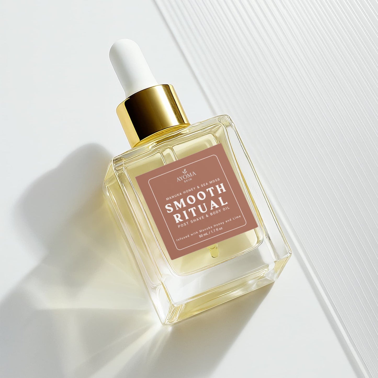 Smooth Ritual Manuka Honey Sea Moss Post-Shave & Body Oil